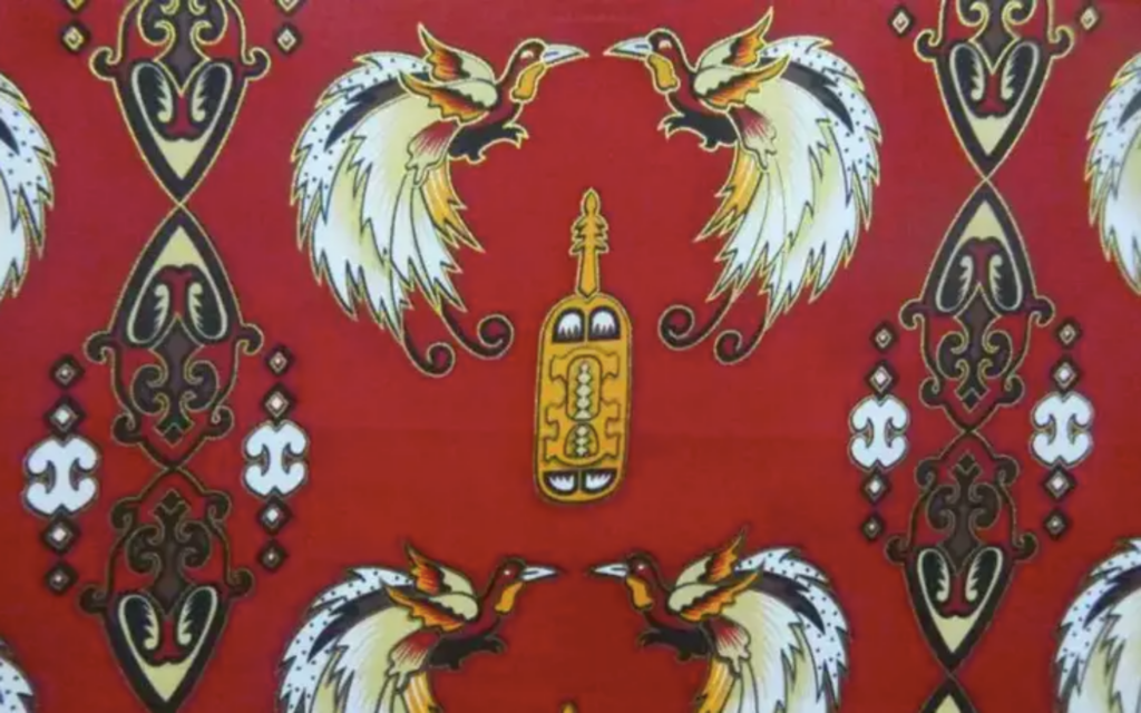 Motif Burung Enggang